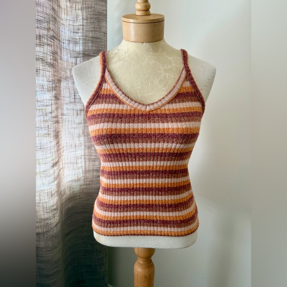 American Eagle Outfitters Striped Tank Top M